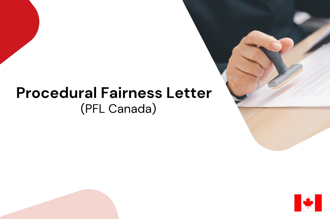 Procedural Fairness Letter Canada (PFL)