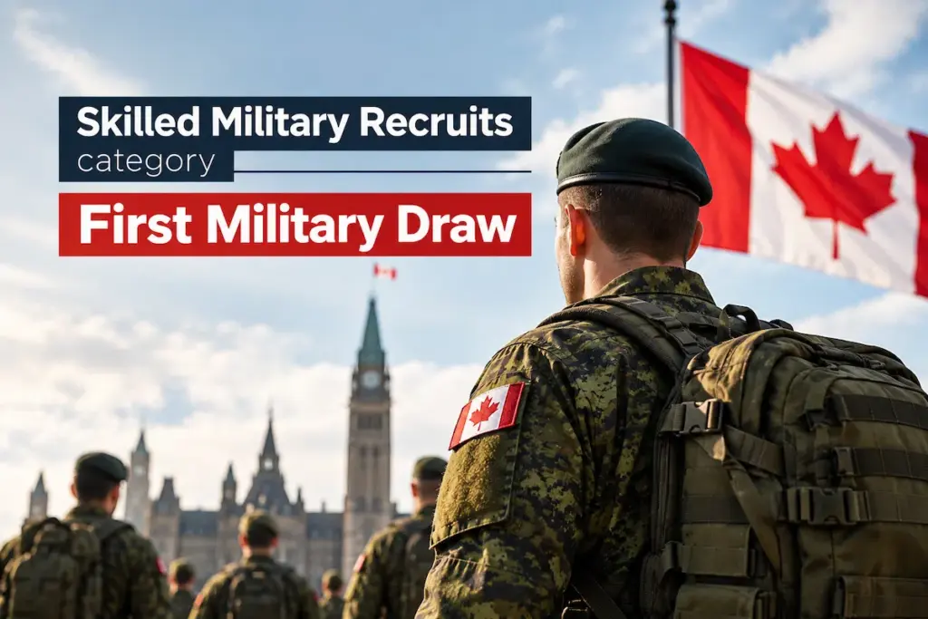Military Recruits category First Draw    