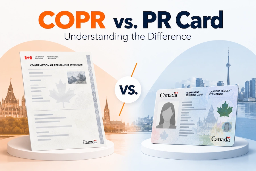 COPR vs. PR Card