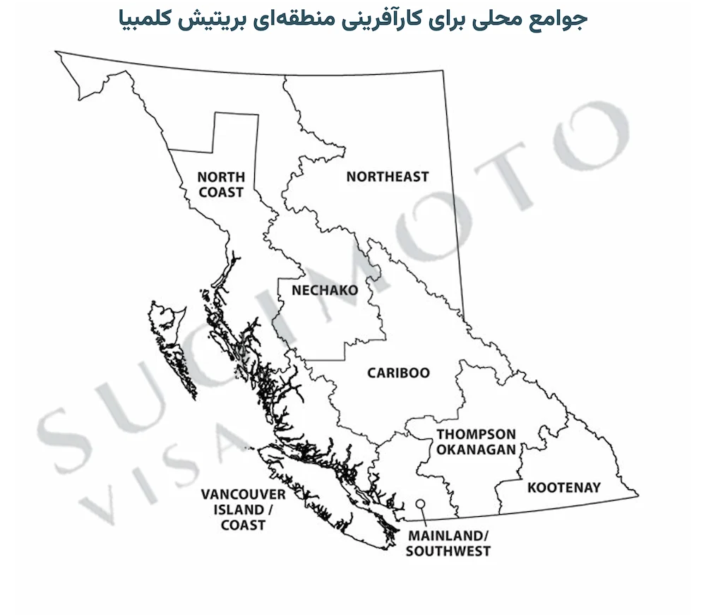 کارآفرینی بریتیش کلمبیا - جریان منطقه‌ای